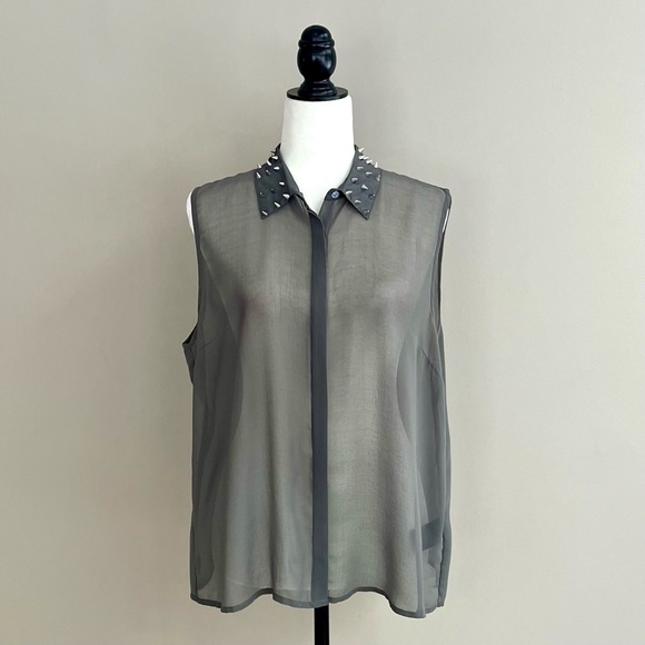 Sparkle and Fade Urban Outfitters sheer blouse NEW - Picture 4 of 13